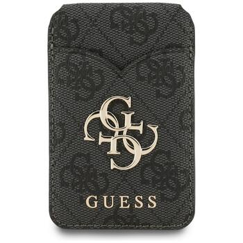 Guess MagSafe Кошелёк с Зеркалом и Подставкой 4G Чёрный (GUWMSMIP4GK)