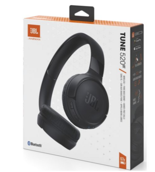 JBL Tune 520BT Bezvadu Austiņas (JBLT520BTBLKEU)