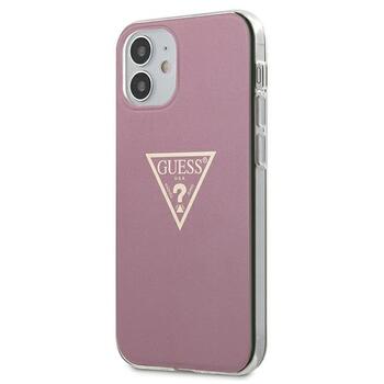 Guess GUHCP12SPCUMPTPI Metallic Collection Защитный чехол для iPhone 12 mini 5,4