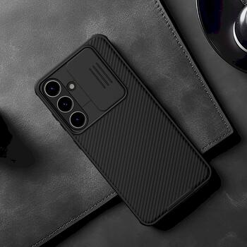 Nillkin CamShield PRO Hard Case Aizsargapvalks priekš Samsung Galaxy S24+ / melns (57983118646)