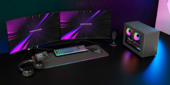 Mars Gaming MCXPS mATX Ultra-Compact Gaming PC Case with MESH & Glass Panel (MCXPS)