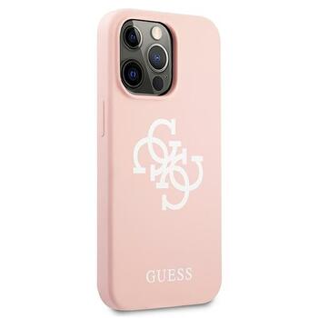 Guess GUHCP13LLS4GWPI Silicone 4G Logo Защитный чехол для iPhone 13 Pro / 13 6,1