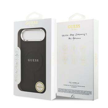 Guess PU Saffiano MagSafe Case Aizsargapvalks priekš Apple iPhone 17 Air (GUHMP17MPSAREGSK)