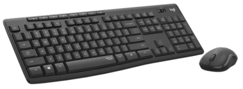Logitech MK295 Silent Bezvadu Komplekts Tastatūra un Pele QWERTY (920-009810)