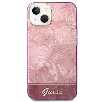 Guess GUHCP14MHGJGHP Jungle Collection Aizsargapvalks priekš iPhone 14 Plus / 15 Plus 6.7