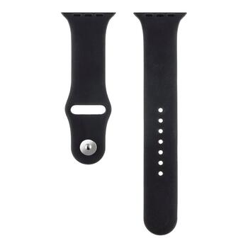 OBAL:ME Silicone Strap Силиконовый ремешок для часов Apple Watch 38-41mm S-M / чёрный (57983126130)