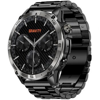 Smartwatch Gravity Ремешок + браслет для смарт-часов GT46-2 / чёрный (GT46-2)