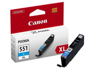 Canon CLI-551CXL Tintes Kasetne / Ciāna (6444B001)