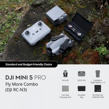 DJI Mini 5 Pro Fly More Combo with DJI RC-N3 Квадрокоптер (CP.MA.00000876.01)