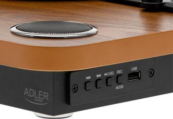 Adler AD1914 Turntable Audio System / wood (AD1914E)
