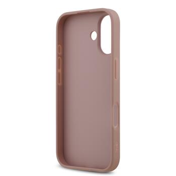 Guess PU Fixed Glitter 4G Metal Logo Case Чехол для Apple iPhone 17 (GUHCP17SHG4SGP)
