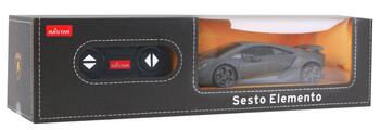 RASTAR R/C Rotaļu Mašīna  Lamborghini Sesto Elemento 1:24 (ZRC.48200.MATT)