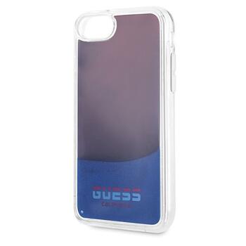 Guess GUHCI8GLCRE California Glow in the dark Защитный чехол для iPhone 7/8/SE 2020 / красный (GUHCI8GLCRE)