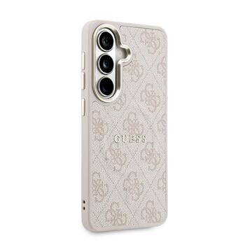 Guess PU Leather 4G Gold Frame Magnetic Case Чехол для Samsung Galaxy S26 (GUHMS26SP4MSEGCP)