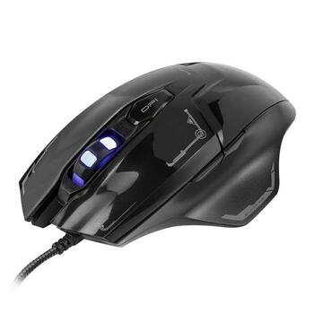 E-Blue EMS642 Master Of Destiny Игровая мышь с Дополнительными кнопками / LED / 3000 DPI / Avago Chipset / USB (EMS642BKAA-IU)