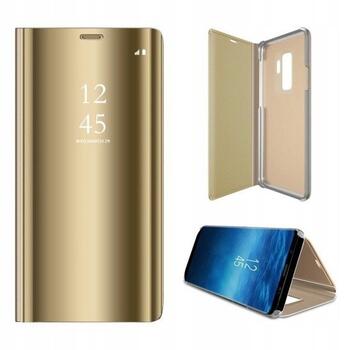 Mocco Clear View Cover Case Чехол Книжка для телефона Samsung Galaxy A22 4G Золотой (MO-CL-SA-A225G-GO)