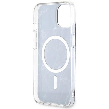 Guess GUHMP14MPCUMAK Hardcase Marble MagSafe Aizsargapvalks priekš iPhone 14 Plus/15 Plus 6.7