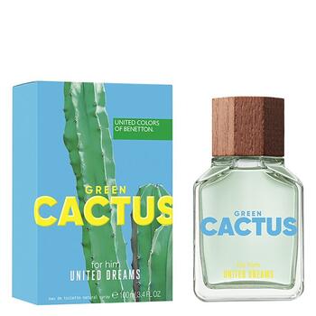Benetton United Dreams Green Cactus Туалетная вода EDT 100 ml (8433982024078)