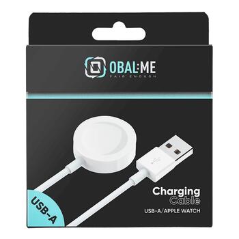OBAL:ME Charging Cable USB-A Кабель для зарядки Apple Watch / белый (OMAW25AWH)