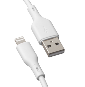 Qualo QRC-AL-00 Recycling Кабель USB-A - Lightning 1.5m / 12W / белый (QRC-AL-00)