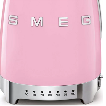 Smeg KLF04PKEU 50's Style Электрочайник 2400W 1.7L pink (KLF04PKEU)