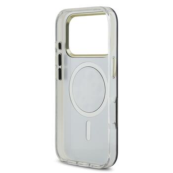 Guess PC/TPU Mirror 4G Glitter Logo MagSafe Case Чехол для Apple iPhone 17 Pro (GUHMP17LHMR4GDG)