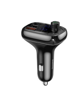 Baseus S-13 Auto Lādētājs FM / MP3 / Bluetooth (BRA012755)