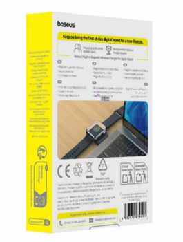 Baseus MagPro Magnetic USB-C Беспроводное зарядное устройство для умных часов (P10264106123-00)