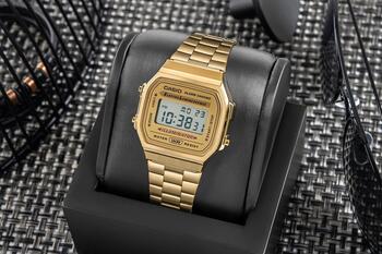 Casio A168 WG Retro Vintage Vīriešu pulkstenis (A168WG-9EF)