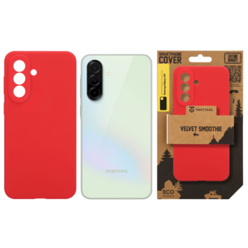 Samsung Tactical Velvet Smoothie Cover Защитный чехол для Samsung Galaxy A37 / красный (57983129624)
