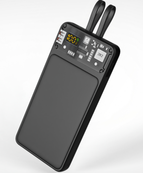 Qualo QTPB10-LD-23-01 Повер Банк 10000 mAh / LED / 23W (QTPB10-LD-23-01)
