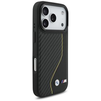 BMW M Carbon Line & Logo MagSafe Case Защитный Чехол для Apple iPhone 17 Pro (BMHMP17L25PCCSCKY)