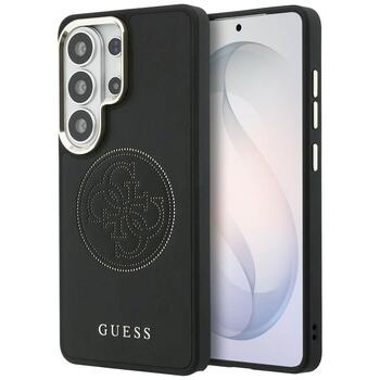 Case Guess Perforated Logo MagSafe Защитный чехол для Samsung Galaxy S26 Ultra / чёрный (GUHMS26L5PG4SRGK)