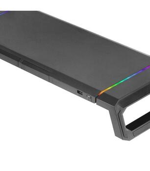 Mars Gaming MGS-ONE Monitora statīvs Chroma RGB / USB 2.0 (MGSONE)