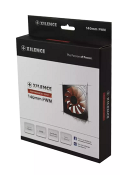 Xilence XPF140.R.PWM Cистема охлаждения компьютера Вентилятор 14cm 400W (XPF140.R.PWM)