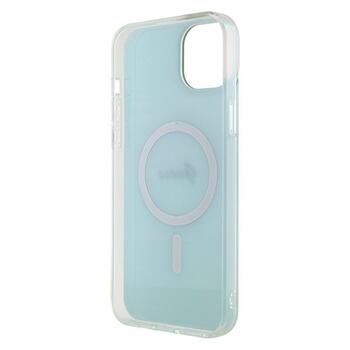 Guess IML Iridescent MagSafe Back Case Защитный Чехол для Apple iPhone 15 Plus (GUHMP15MHITSQ)
