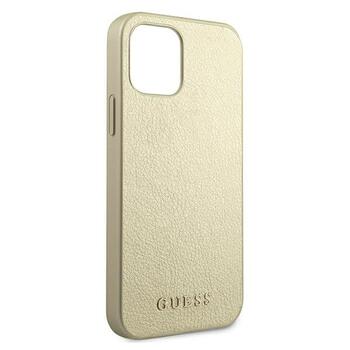 Guess GUHCP12LIGLGO Hardcase Iridescent Aizsargapvalks priekš iPhone 12 Pro Max 6,7