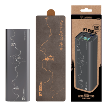 Tactical Squad Head Quarters PowerBank USB-C PD65W / 27000mAh (TA-57983128515)