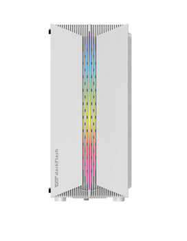 Darkflash DK151 Datoru Korpuss + Ventilatori 3gab. (DK151-WH)