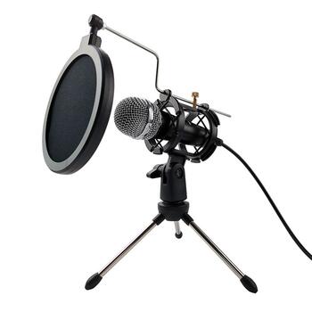 Varr VGMSB Universāls Mikrofons + POP Filtrs + Tripods (VGMSB)