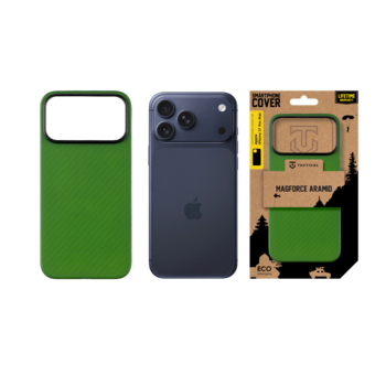 Tactical MagForce Aramid Cover Защитный чехол для Apple iPhone 17 Pro Max / зелёный Toad (TA-57983126553)
