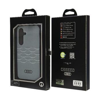 Audi IML Geometric Pattern Чехол для Samsung Galaxy S24 (AU-IMLS24-A6/D3-GY)
