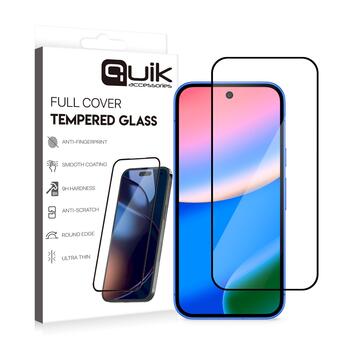 Quik Accessories Full Cover Tempered Glass Защитное Стекло для Google Pixel 10 (QK-TG-GOOG-PIX10)