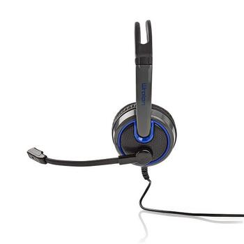 Nedis GHST200BK Stereo Spēļu Austiņas (GHST200BK)