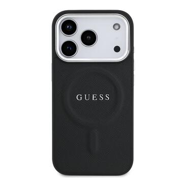 Guess PU Saffiano MagSafe Case Чехол для Apple iPhone 17 Pro (GUHMP17LPSAREGSK)