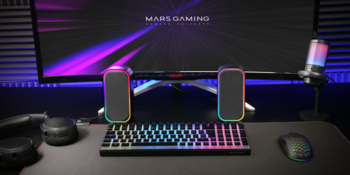 Mars Gaming MSOM USB DSP Стерео система для ПК 20W / RGB / Bluetooth 5.3 (MSOM)