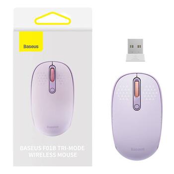 Baseus F01B Tri-mode Беспроводная Компьютерная Mышь (F01B-PU)