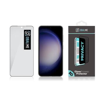 OBAL:ME Privacy 5D Glass Screen Protector Защитное стекло для Samsung Galaxy S23 / чёрный (57983121455)