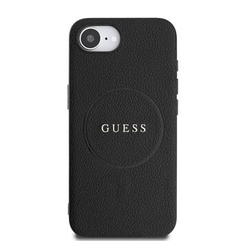 Guess PU Grained Classic Logo MagSafe Case Чехол для Apple iPhone 16e (GUHMPSE4PGHSMMK)