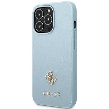 Guess GUHCP13XPS4MB Saffiano 4G Small Metal Logo Защитный чехол для iPhone 13 Pro Max 6,7